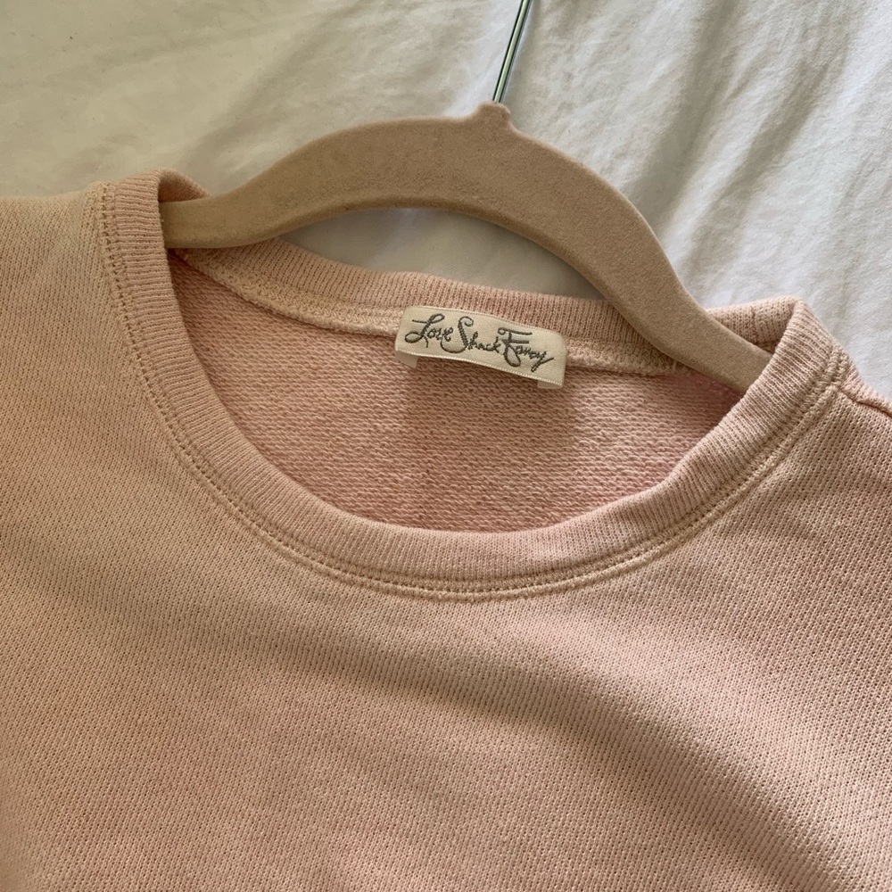 Loveshackfancy Ruffle Sleeve Pullover - image 3